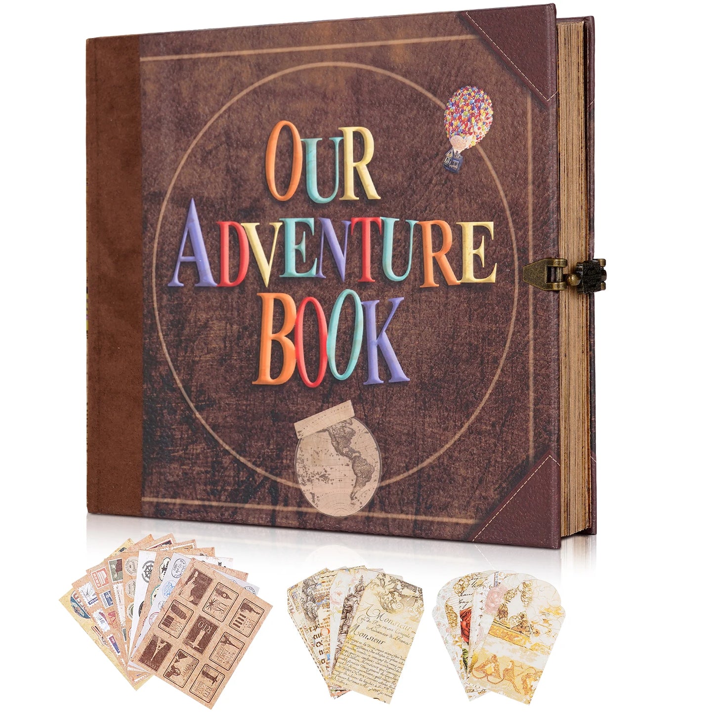 Our Adventure Book Handmade Photo Album Scrapbook