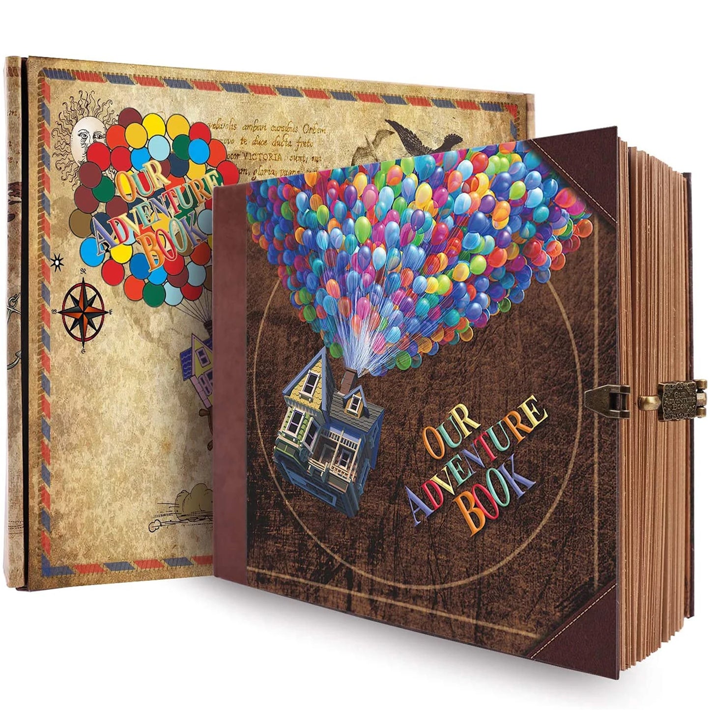 Our Adventure Book Handmade Photo Album Scrapbook