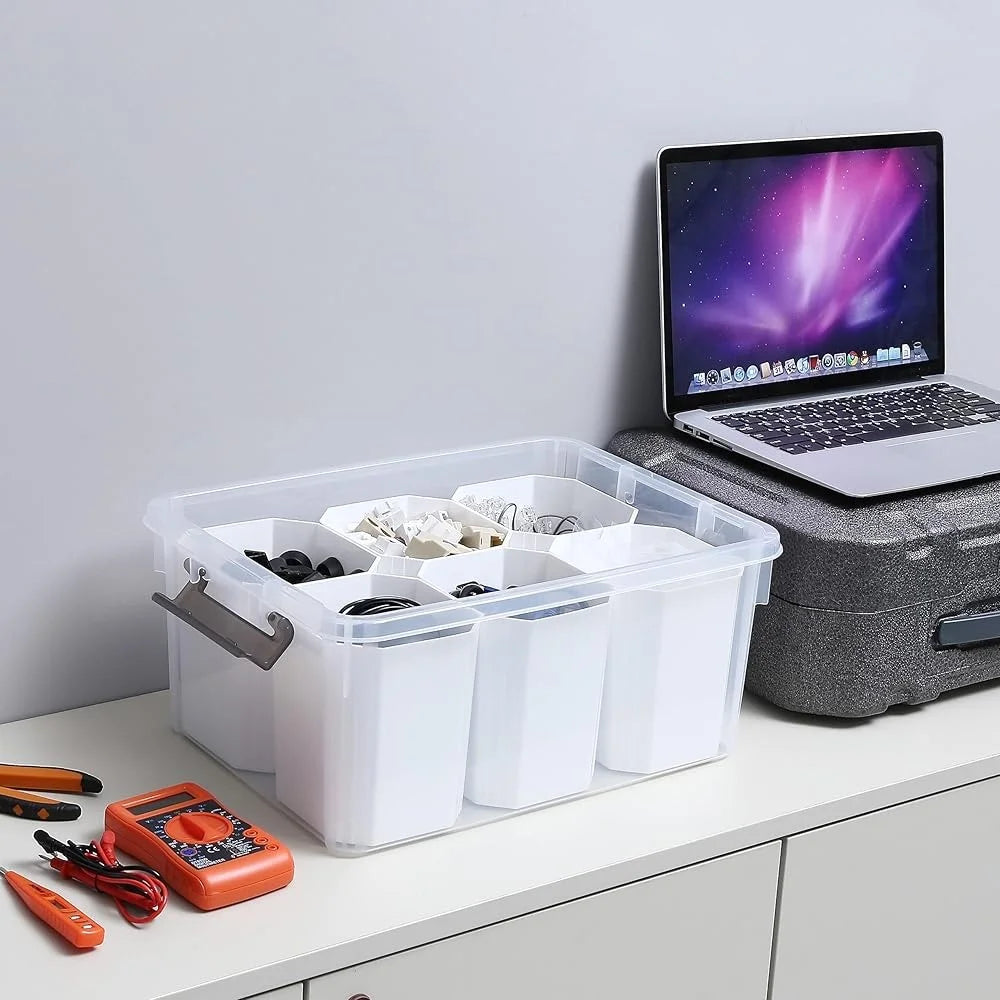 Clear Plastic Storage Bins With Lids