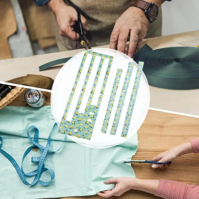 Acrylic Zipper Making Templates