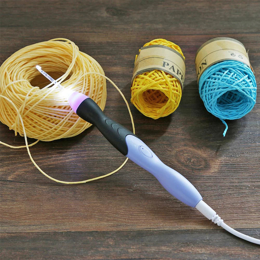 Crochet Hooks Light Up 9 In 1