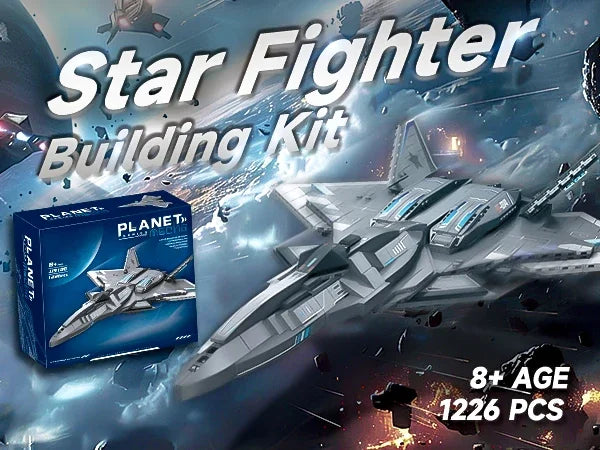 Star Voyager Model Bricks Set With Display Stand 1226PCS