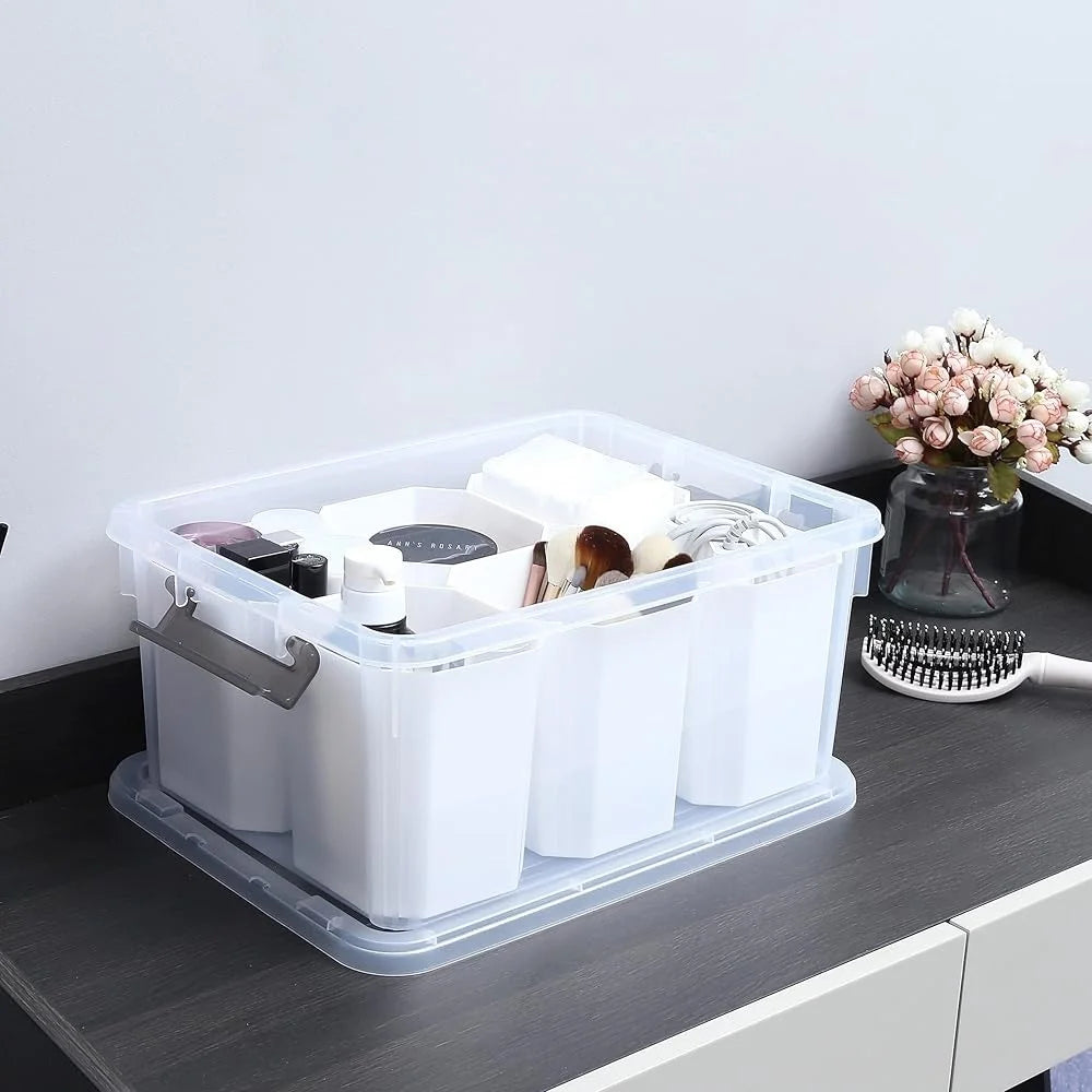 Clear Plastic Storage Bins With Lids