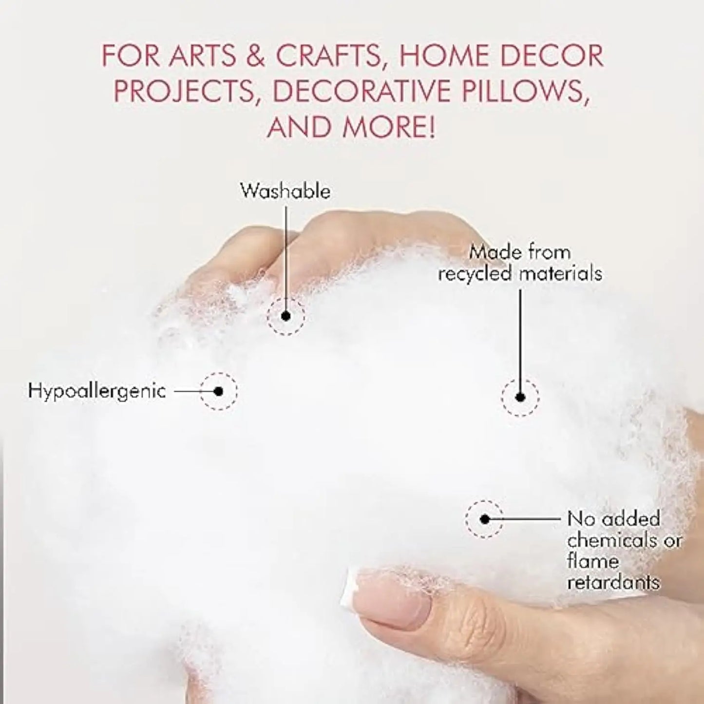 The Original Poly-Fil, Premium Polyester Fiber Fill