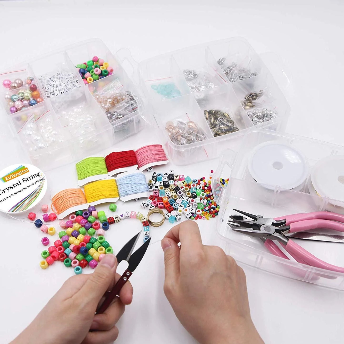 Ultimate DIY Jewelry Making Kit -1171 Pieces