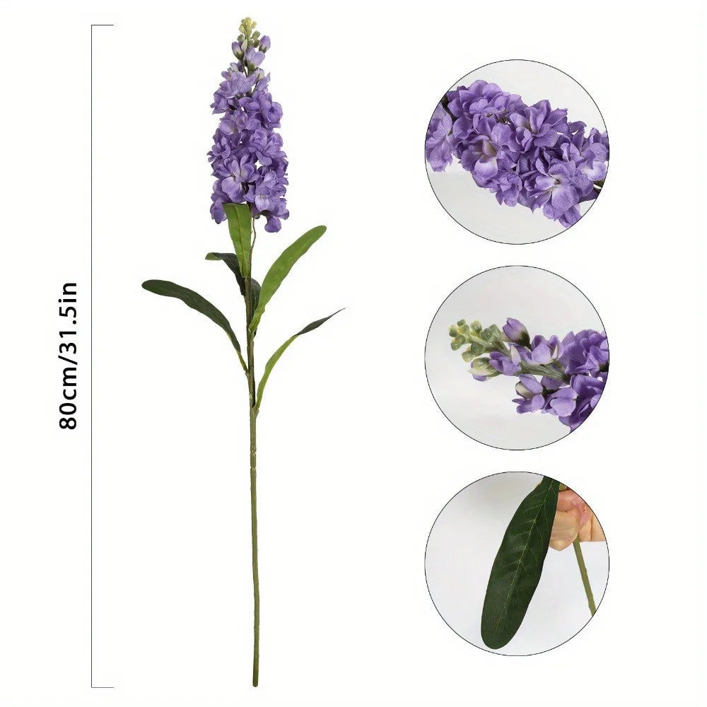 Artificial Flowers Snapdragon Antirrhinum Flowers 31.50'' - 6Pieces