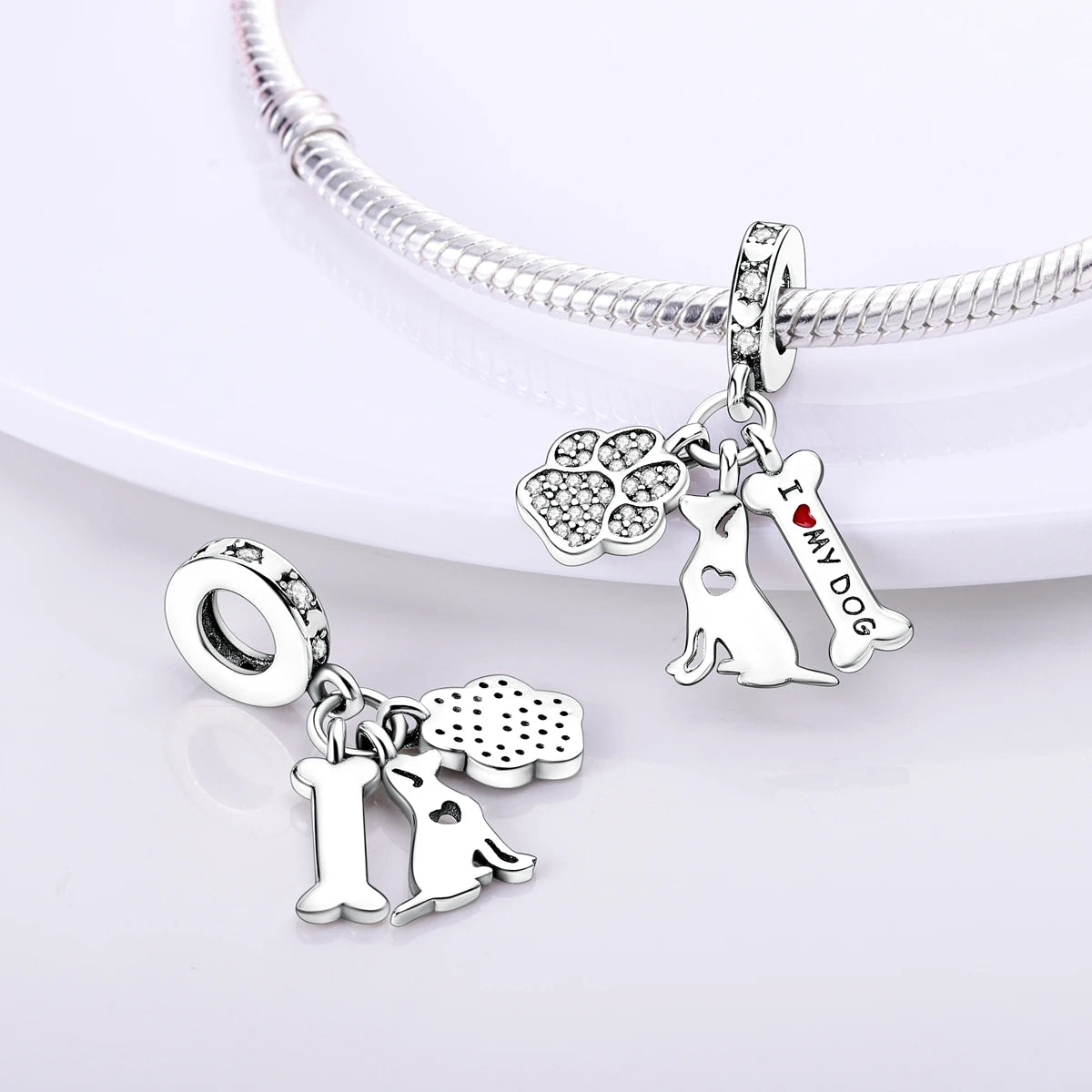 Sterling Silver Bracelet Charms