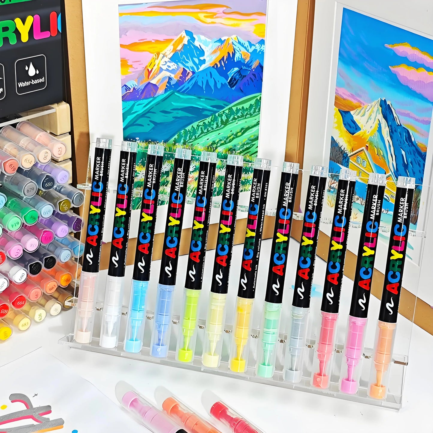 Acrylic Marker Pens – Soft Tip
