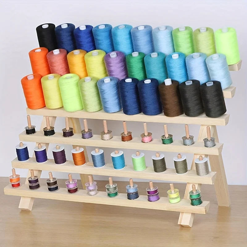 Wooden Thread Rack