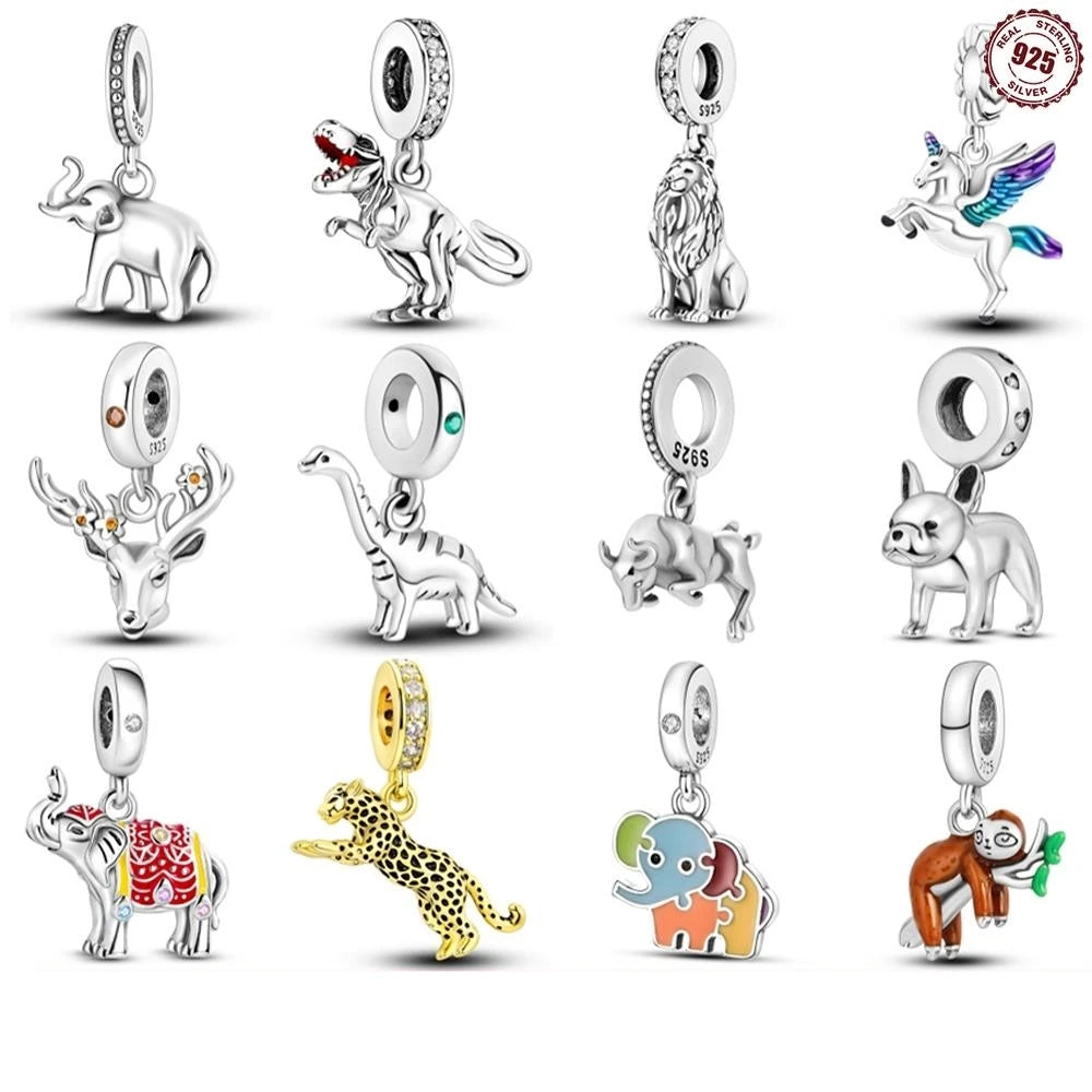 Sterling Silver Bracelet Charms