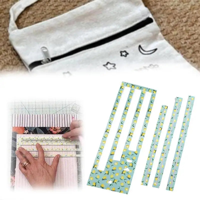 Acrylic Zipper Making Templates