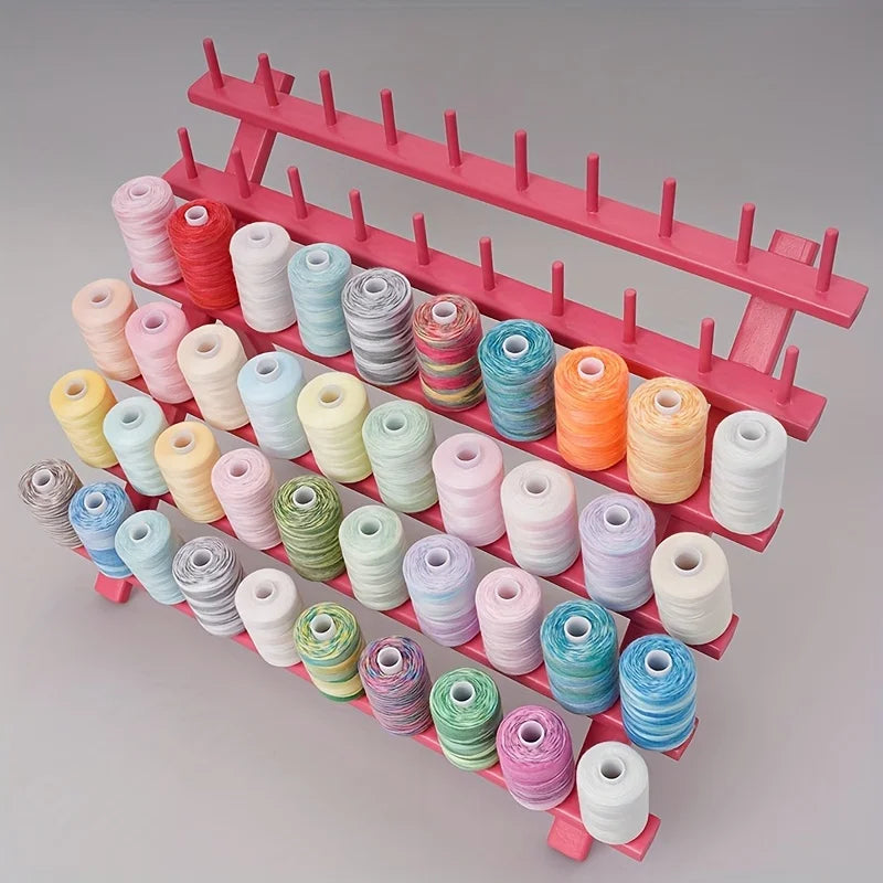 Wooden Thread Rack