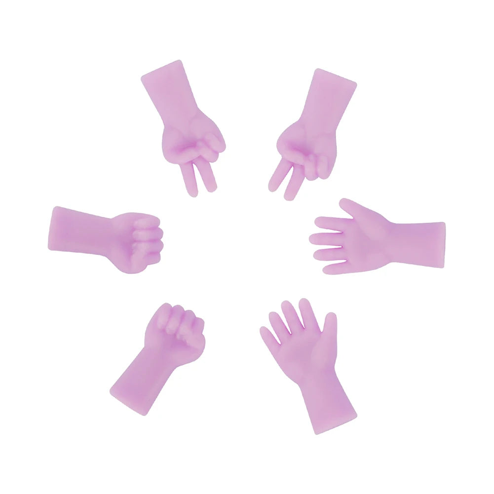 Silicone Knitting Needle Tip Protectors 6 Pack