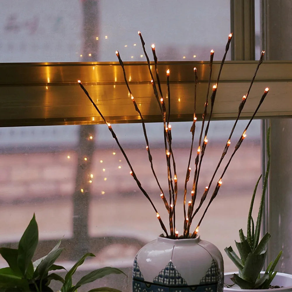 Willow Branch LED Lamp