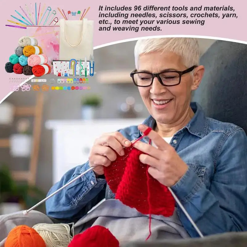 Crochet Kit - Complete Kit For Beginner