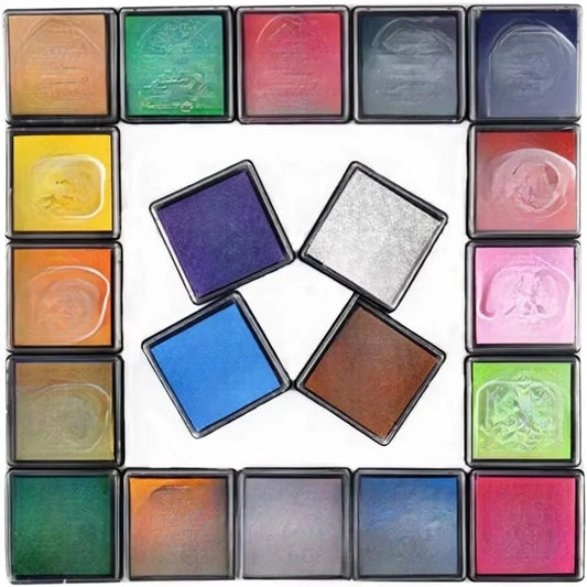 Ink Stamp Pad 20 Color Set