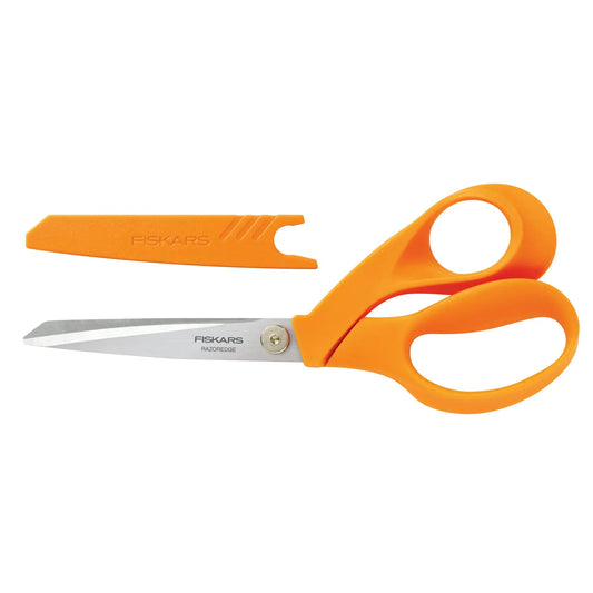 Fiskars SoftGrip Fabric Scissors, 8" Heavy Duty