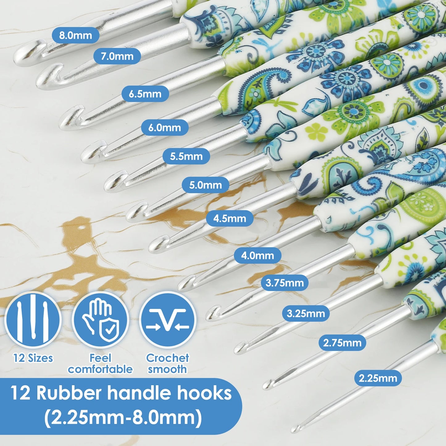Crochet Hook Set With Storage Bag