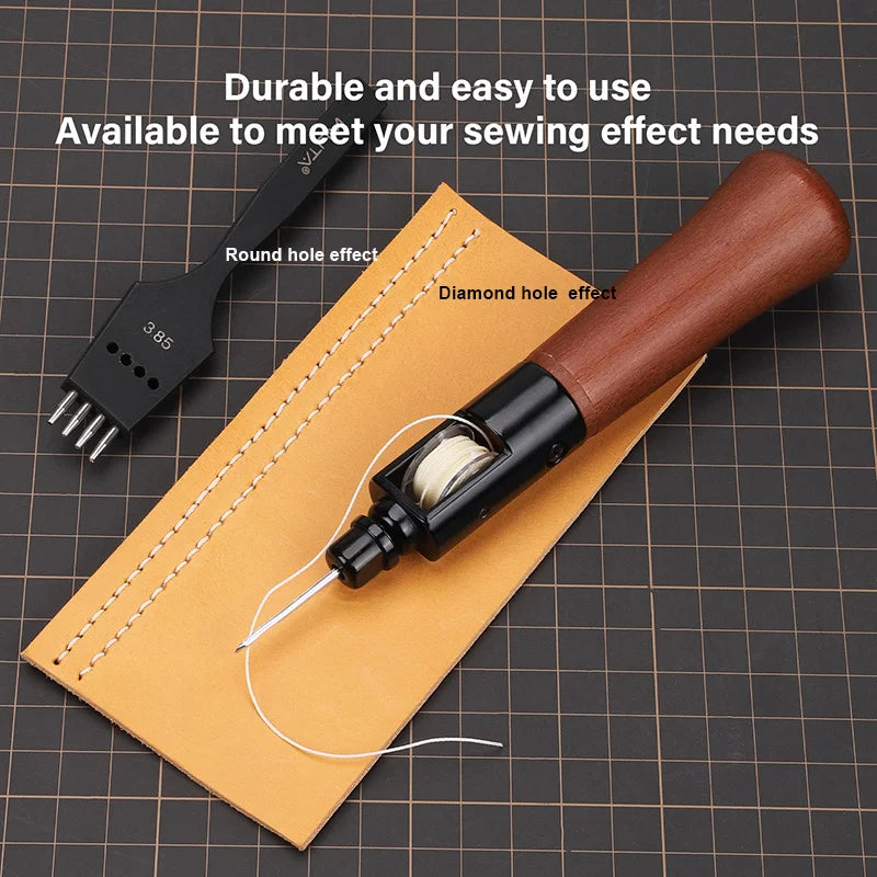 Leather Sewing Awl Thread Kit