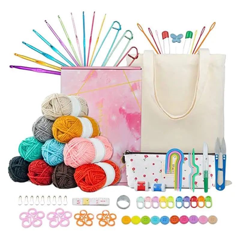 Crochet Kit - Complete Kit For Beginner