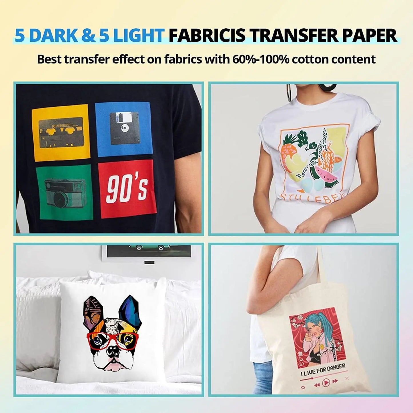 Cricut Sublimation Paper Pad Kit - 52Pieces