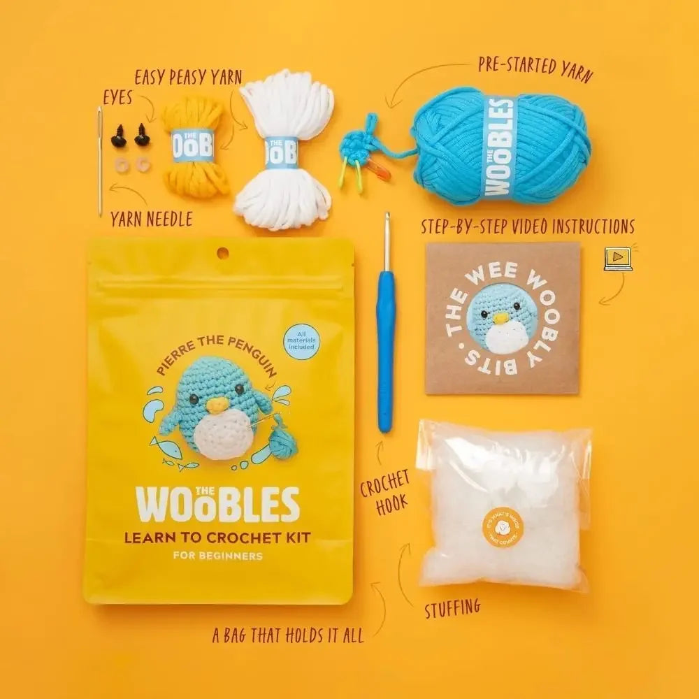 Wobbles Beginner Crochet Kit