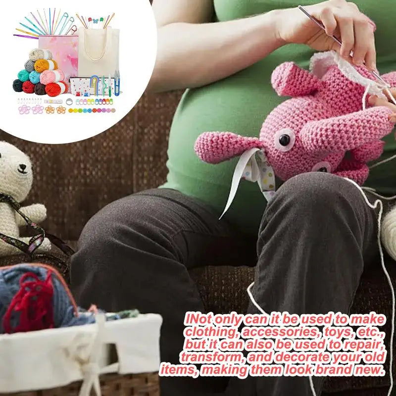 Crochet Kit - Complete Kit For Beginner