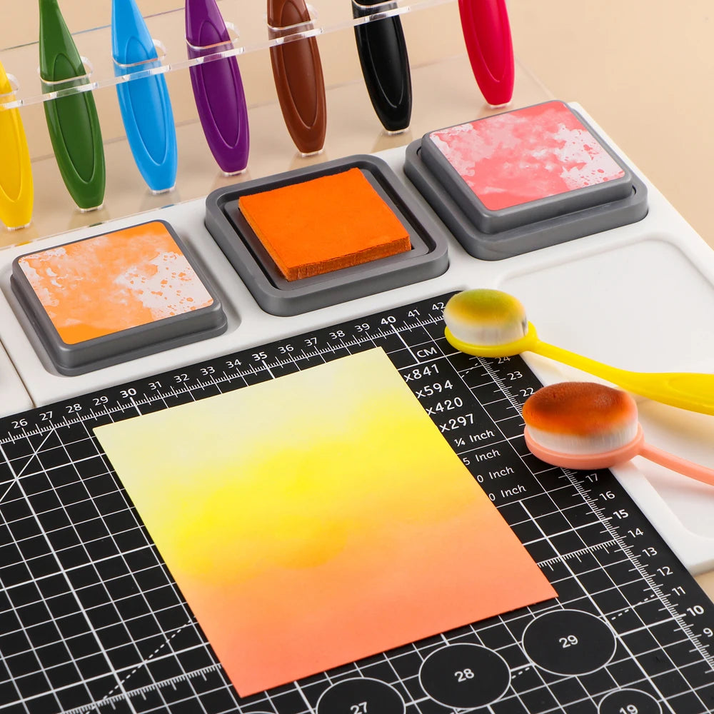 Non-Slip L-Shape Inkpad Holder