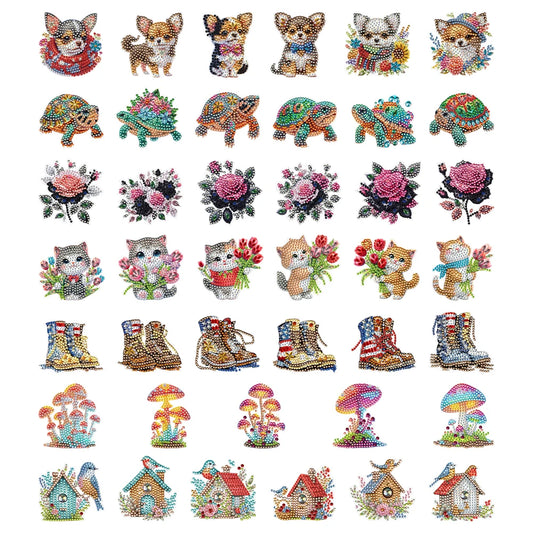 Diamond Painting Fridge Magnet Kits