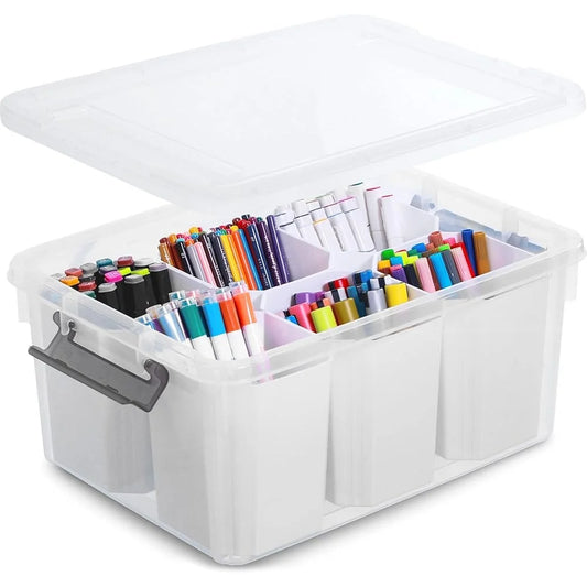 Clear Plastic Storage Bins With Lids