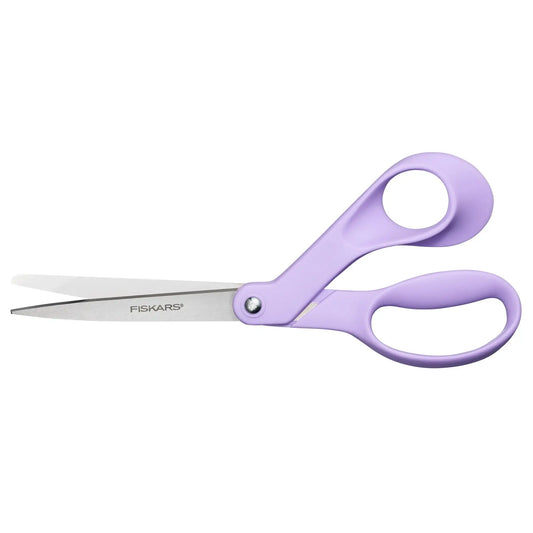 Fiskars Ergonomic Fabric Scissors, Ultra Lilac