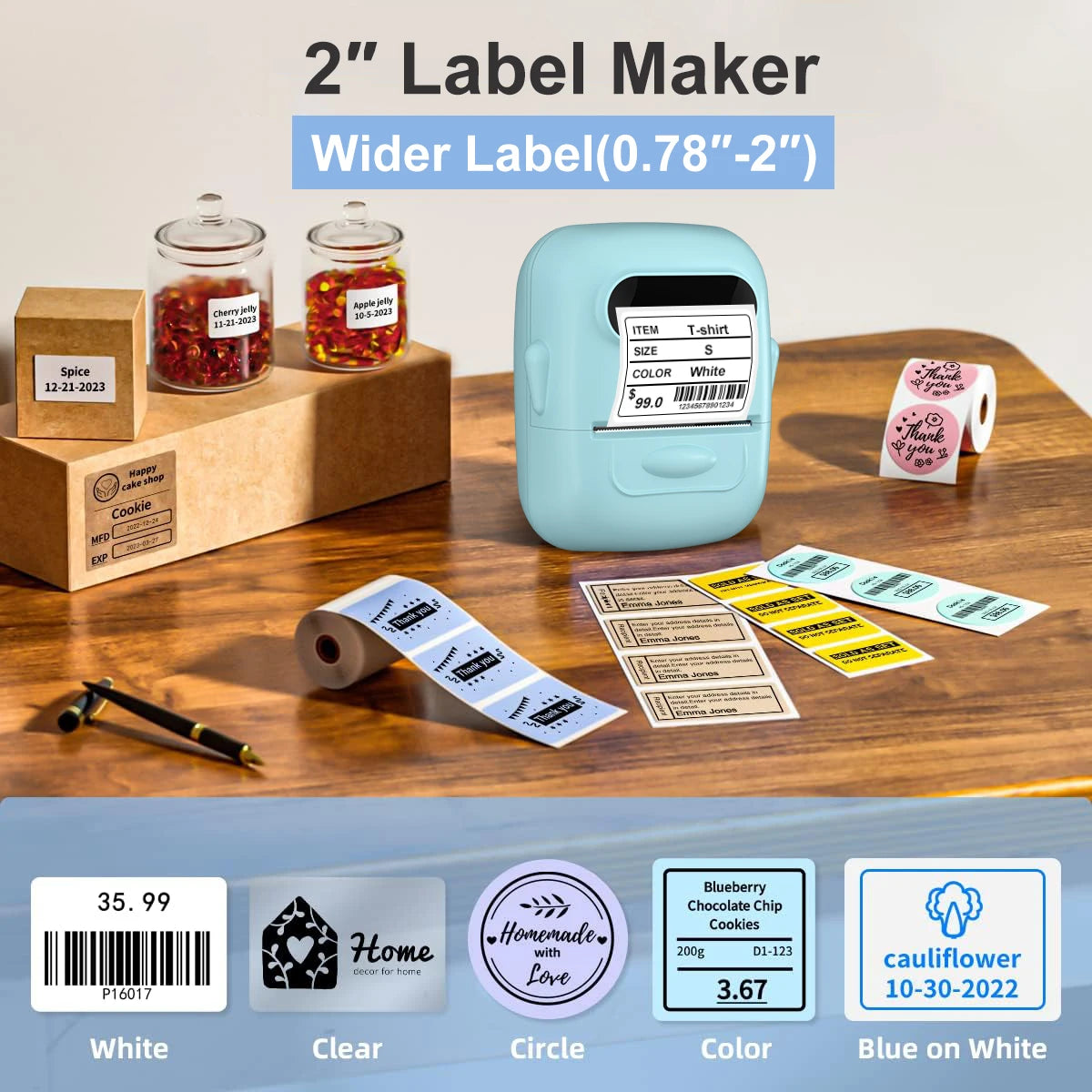 Marklife P50 Bluetooth Label Printer