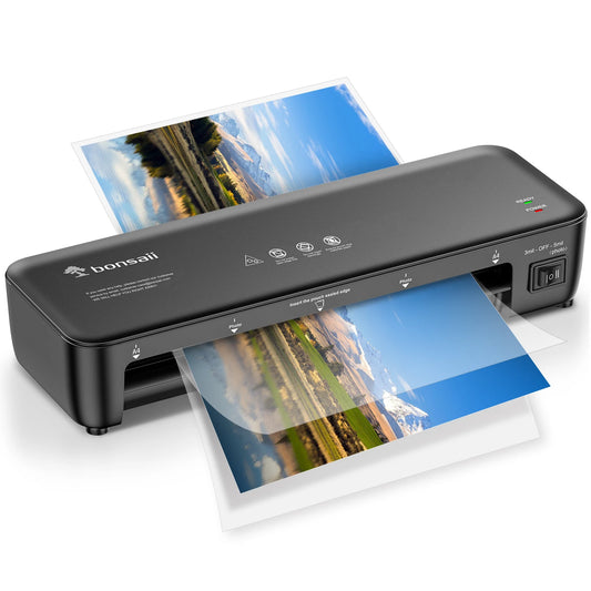 Thermal Laminator for Docs, Posters, Photos - Bonsaii 9-Inch