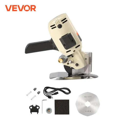 VEVOR Electric Rotary Fabric Cutting Machine