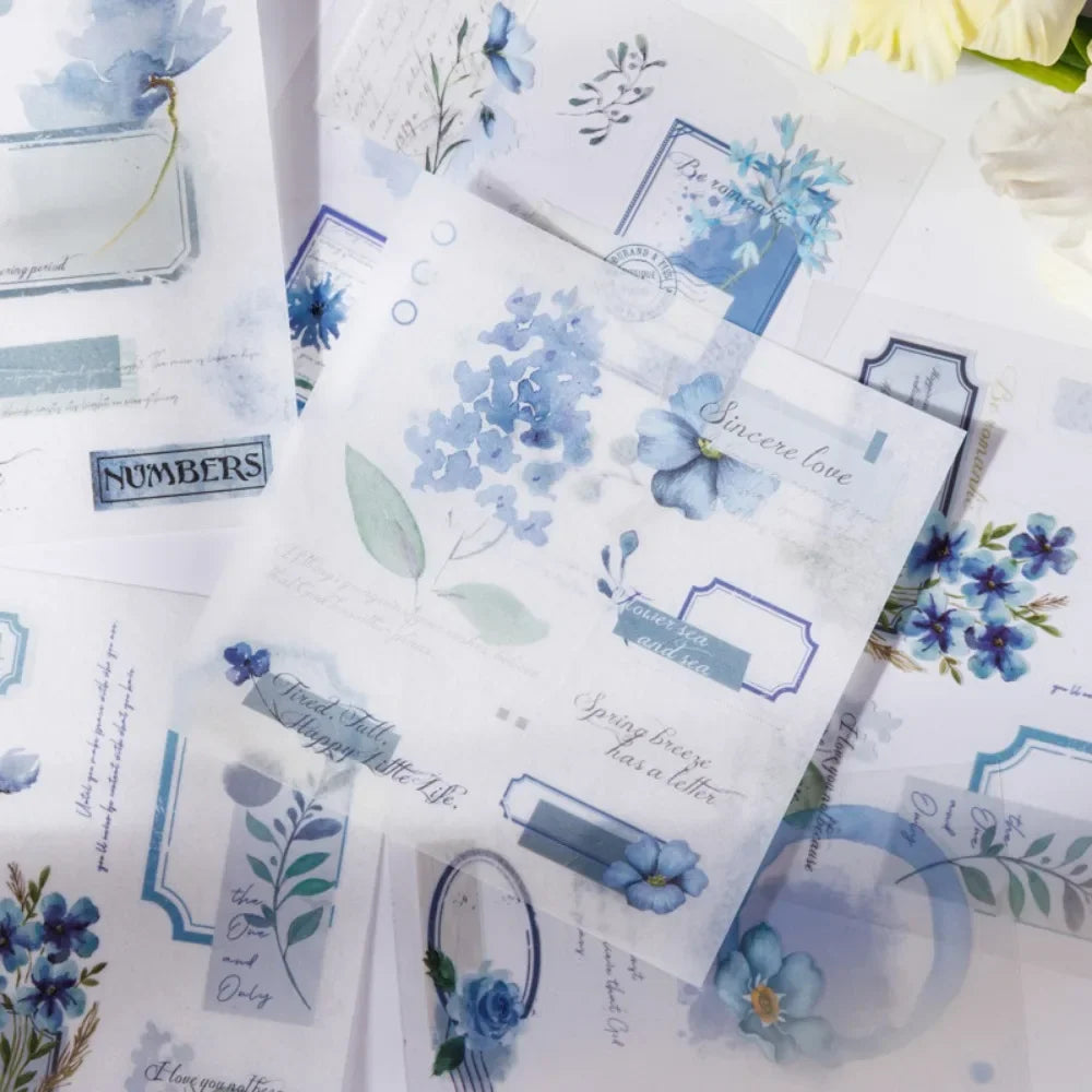 Sticker Book - Retro Floral Four Seasons