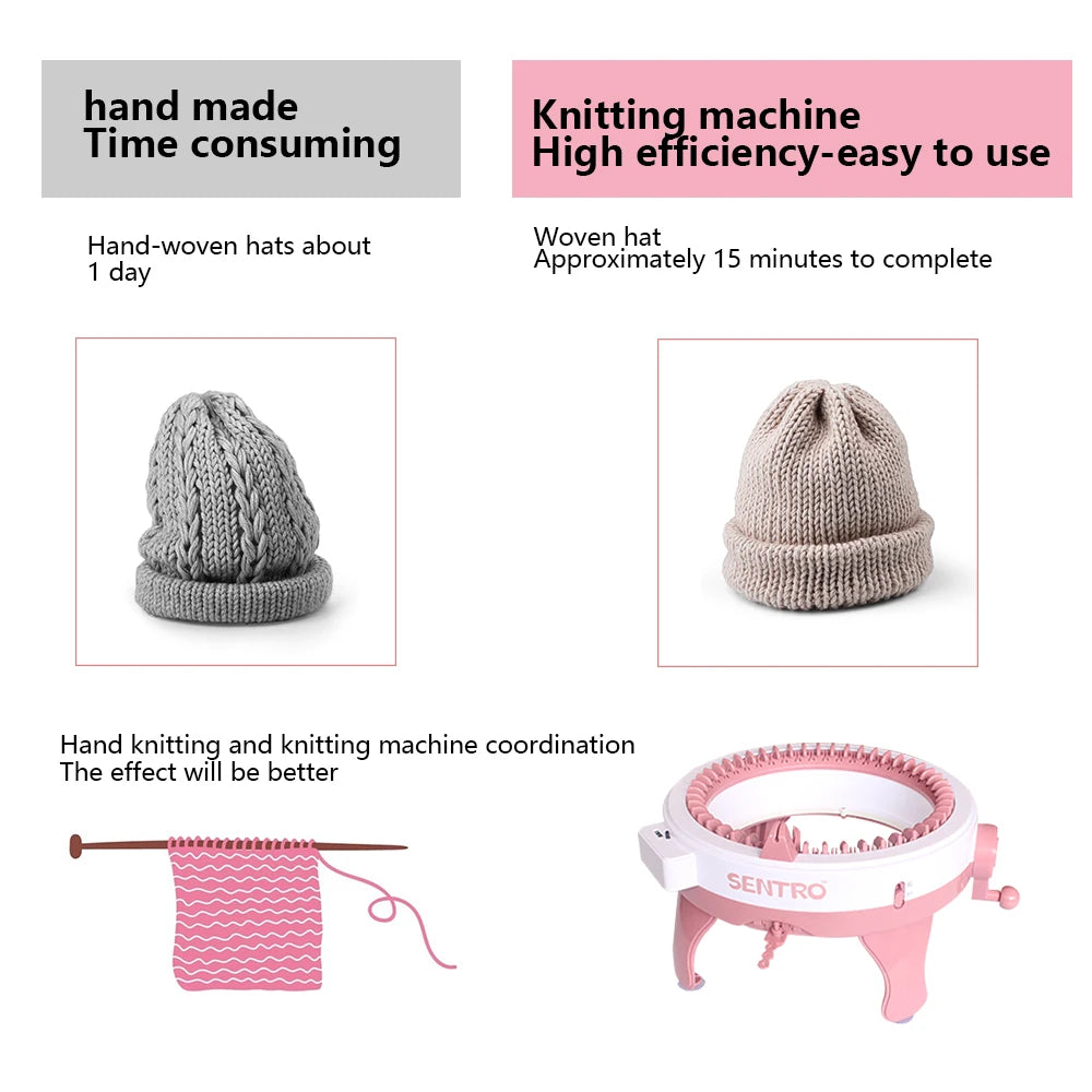 Sentro 48 Needles Knitting Machine Kit
