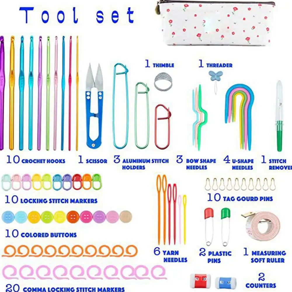 Crochet Kit - Complete Kit For Beginner