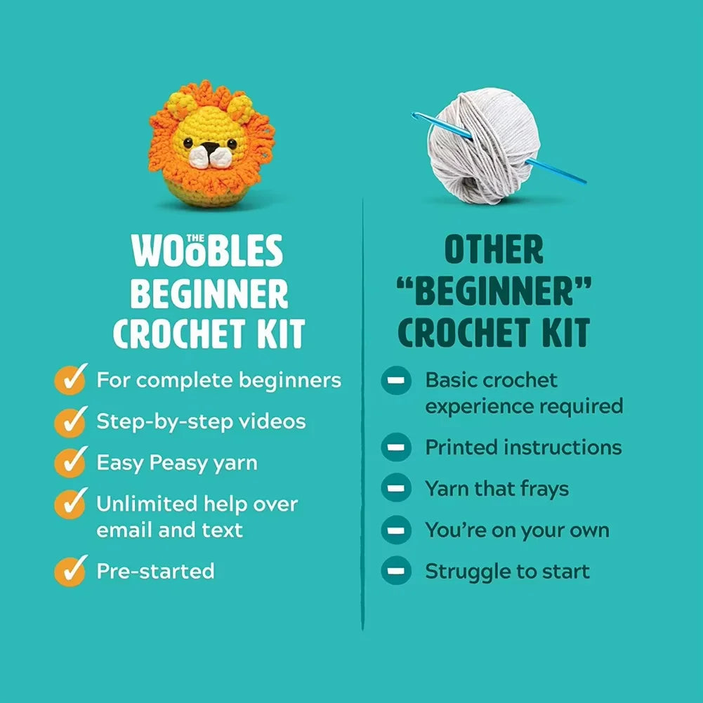 Wobbles Beginner Crochet Kit