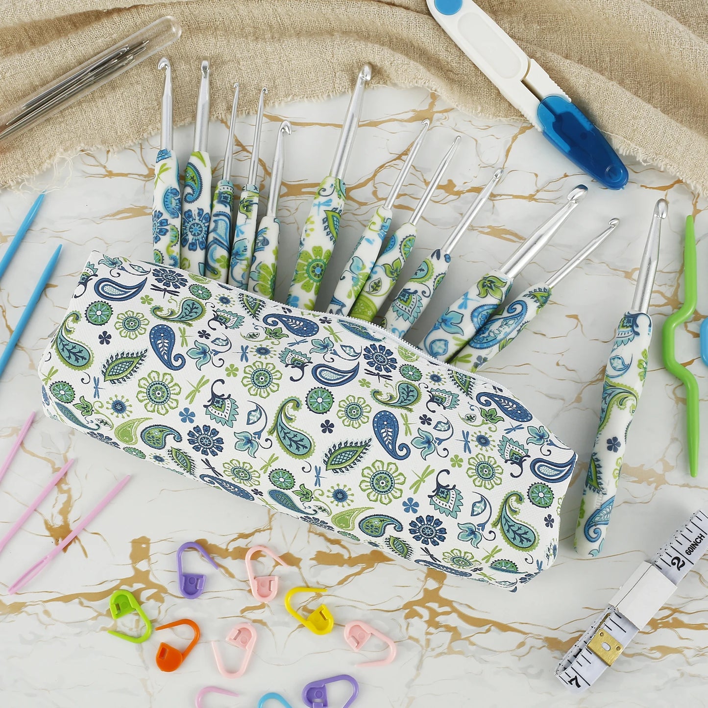 Crochet Hook Set With Storage Bag