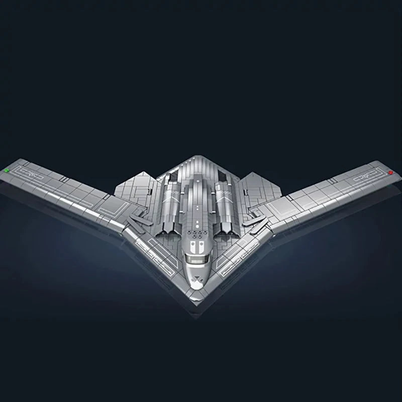 Military H-20 Bomber Building Block Model 1381Pieces
