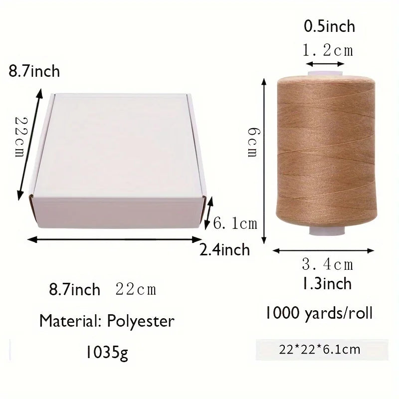 Polyester Thread Set Of 36 1000Yard/Spools