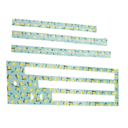 Acrylic Zipper Making Templates
