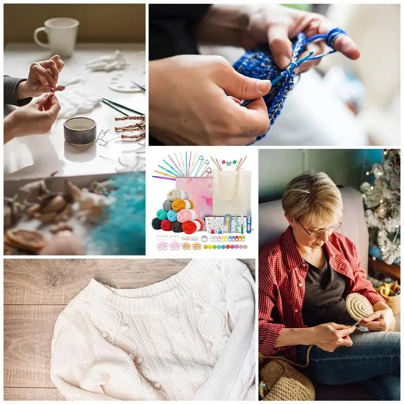 Crochet Kit - Complete Kit For Beginner